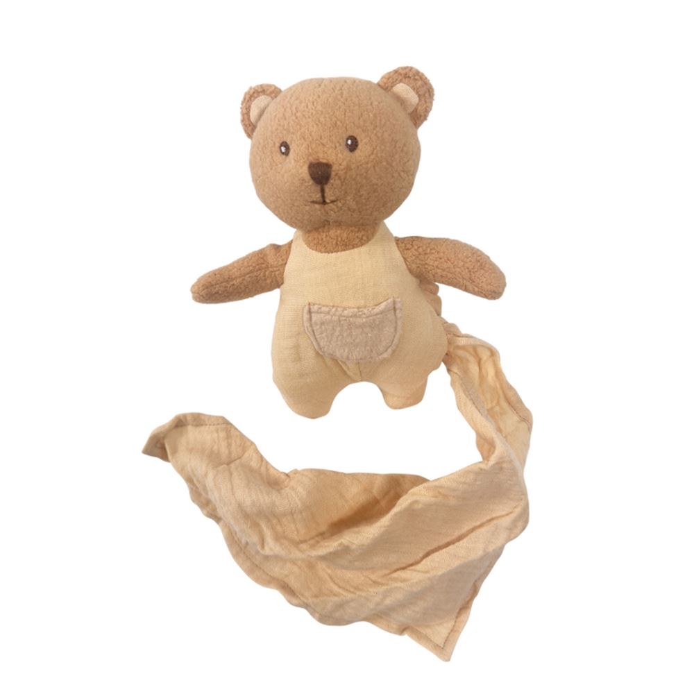 Doudou Egmont en coton biologique. doudou ours m