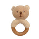 Doudou Egmont en coton biologique. hochet abeille