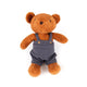 Abi Egmont embrasse l'ours et son père. 25 cm.