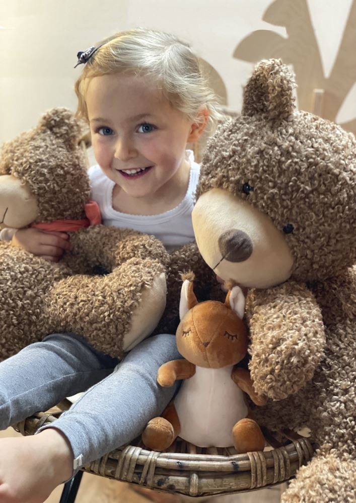 Egmont peluche ours Jules. 55 cm. 0+