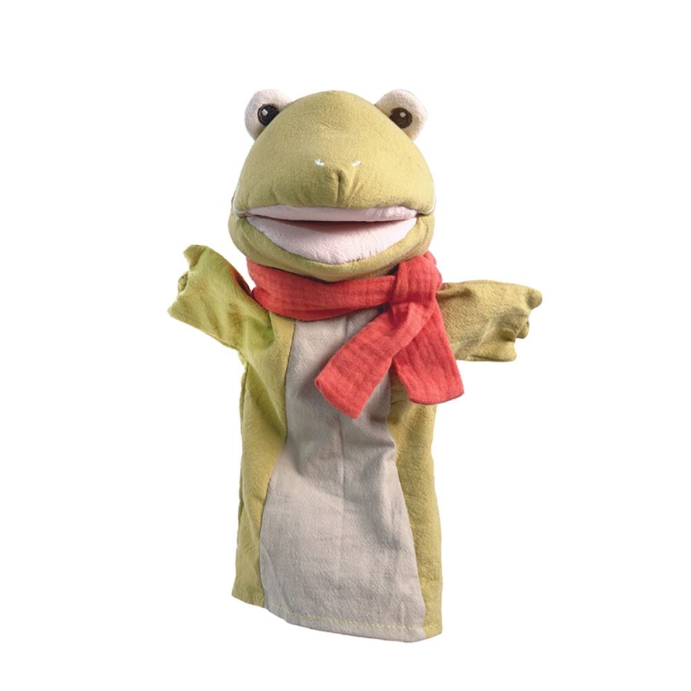 Grenouille marionnette à gants d'Egmont. 26 cm. 0+