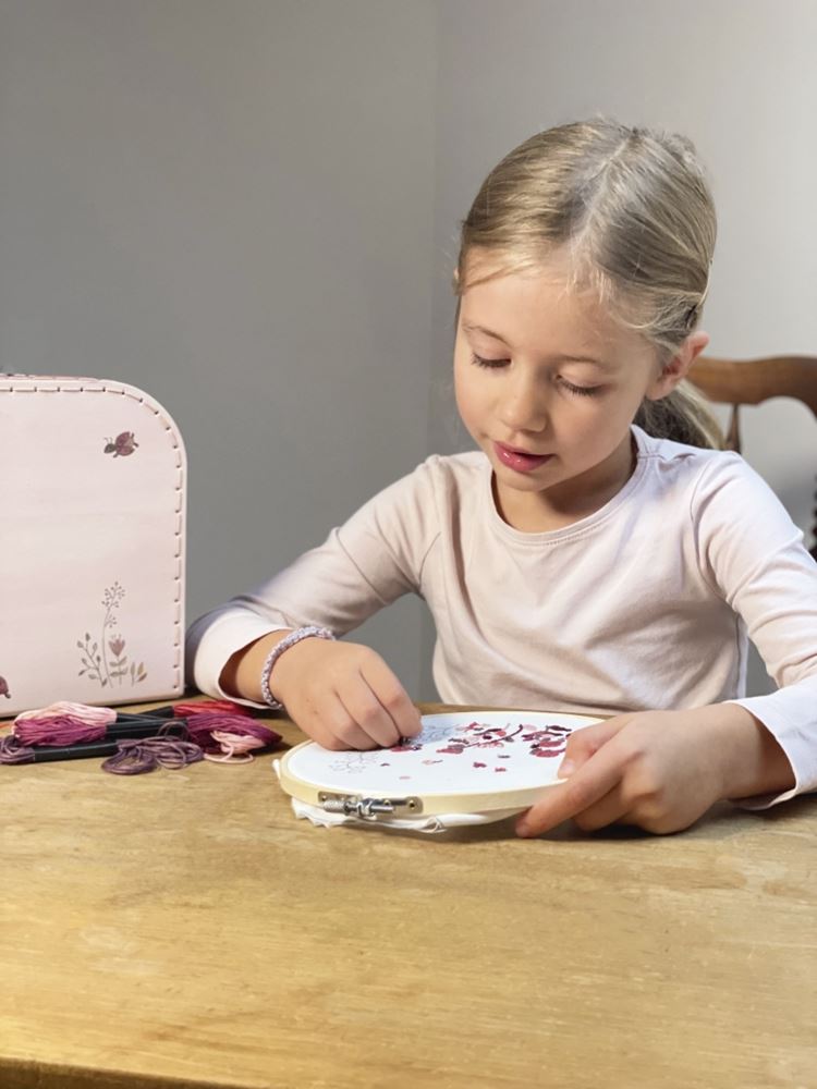 Kit broderie Egmont coccinelles en