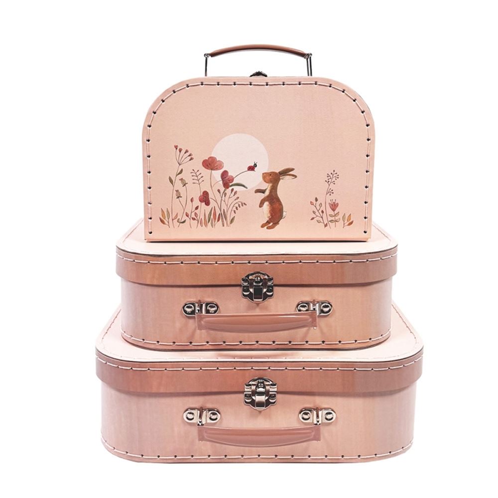 Valise Egmont 3 en 1 lapin. 29x20x9