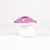 Tirelire Egmont champignon lilas. 11 cm.