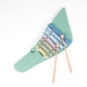 Crocodile xylophone en bois d'Egmont. 50x19x3