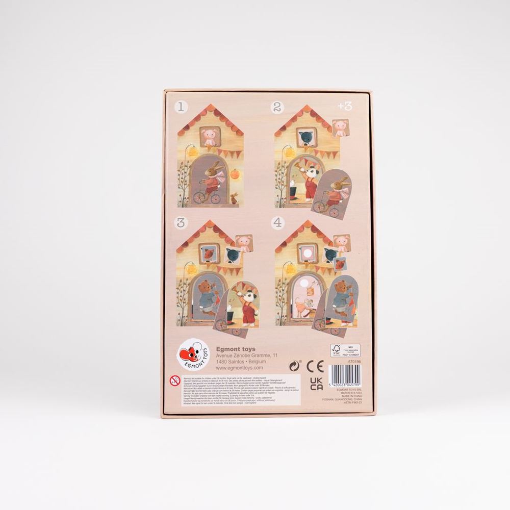 Amis du puzzle multicouche Egmont. fsc ka