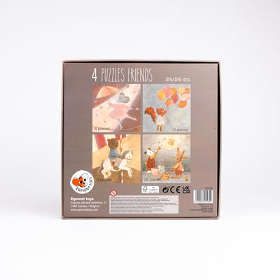 Egmont 4 puzzles les amis. carton fsc. 2