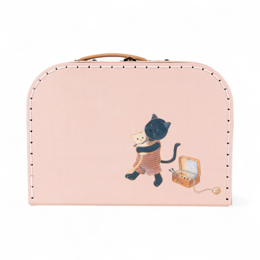 Ensemble au crochet Egmont chat en laine. 29x20x10 cm. 3+