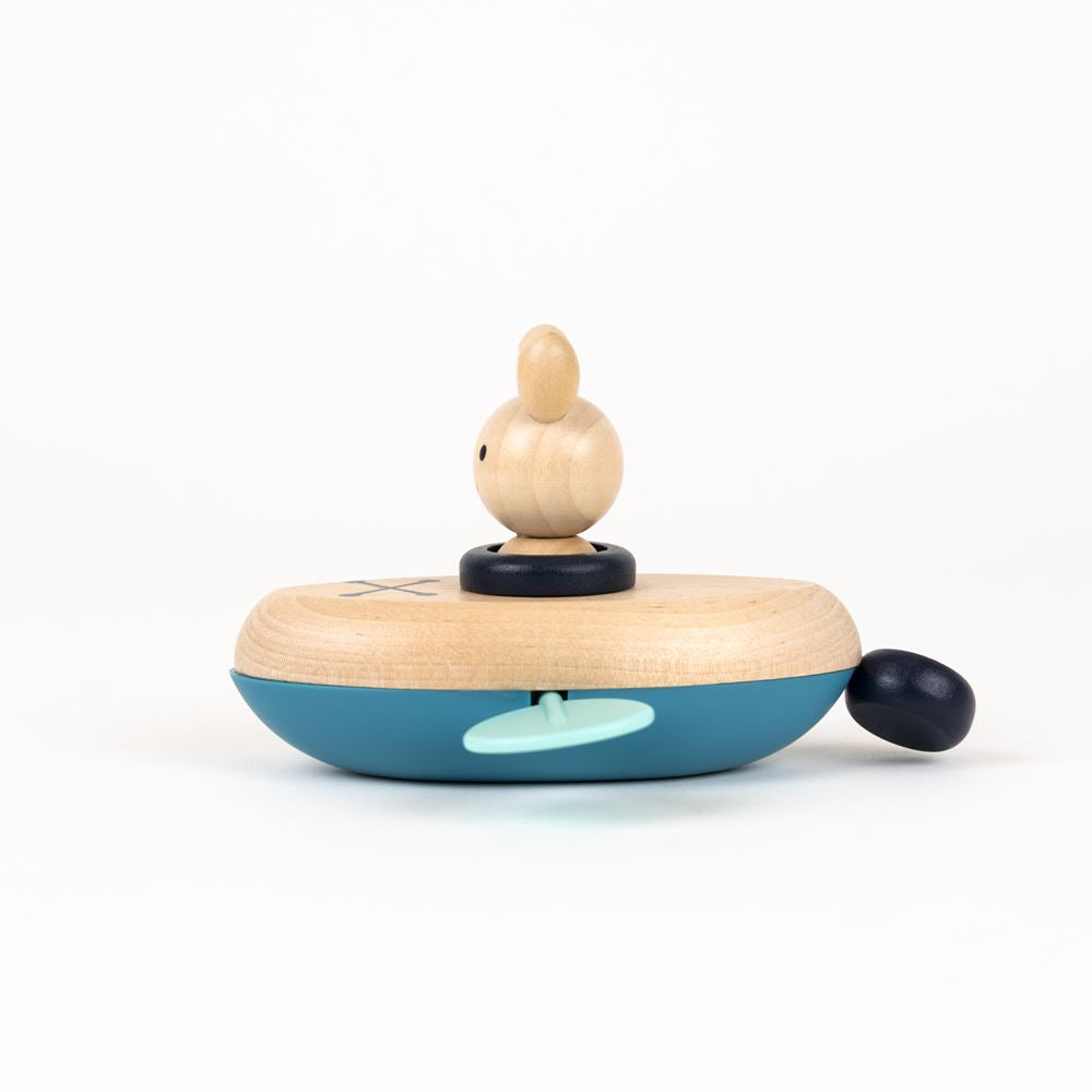 Lapin bateau à eau d'Egmont. 13x11x7c