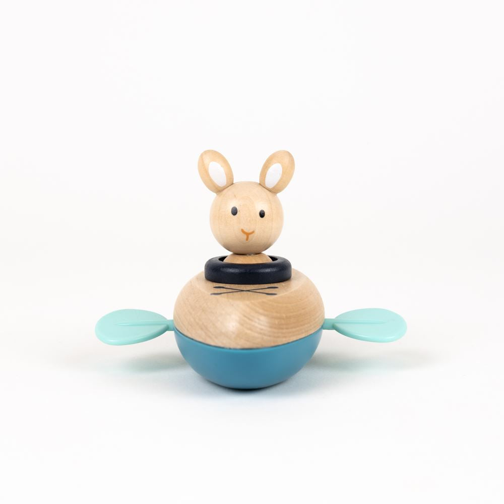 Lapin bateau à eau d'Egmont. 13x11x7c