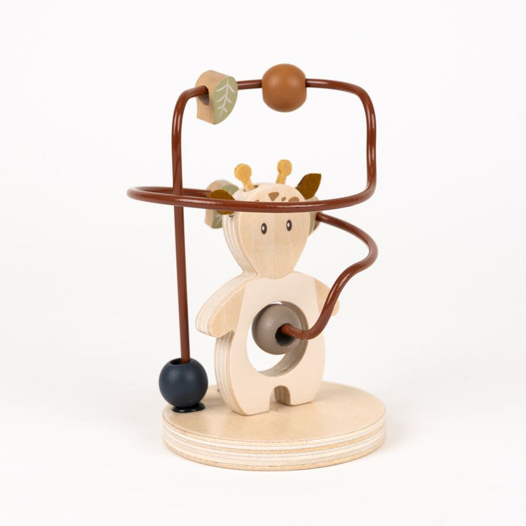 Jeu de fil de perles en bois d'Egmont Léonie. 9x1