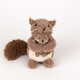 Peluche Egmont écureuil avec bébé. 15x15x