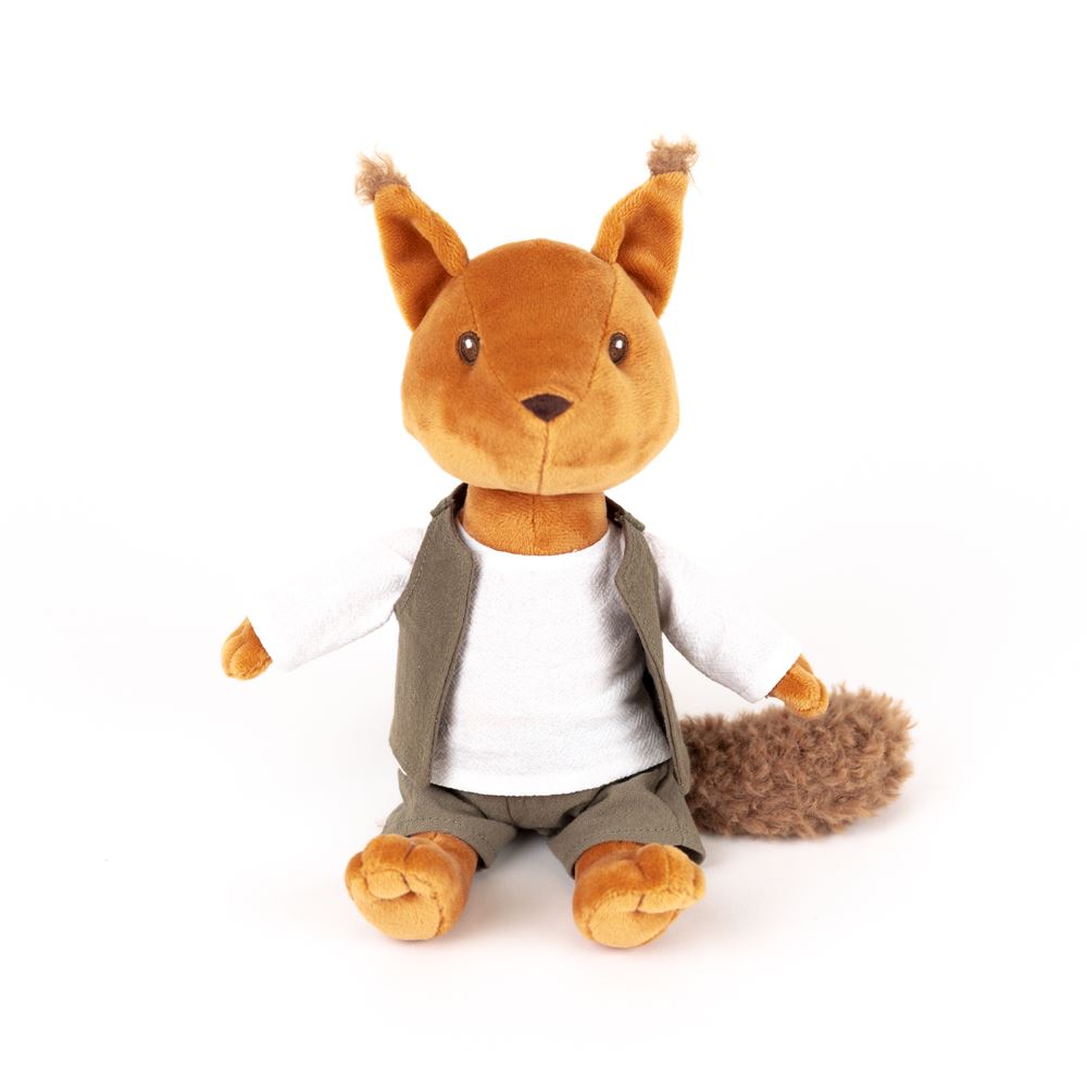 Doudou Egmont papa écureuil. 23cm. 0+