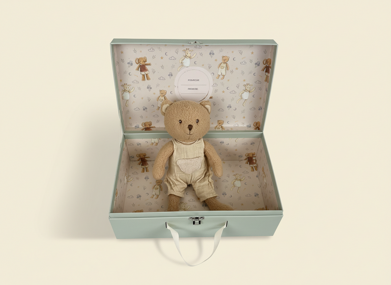 Coffret peluche Egmont Marcel l'ours