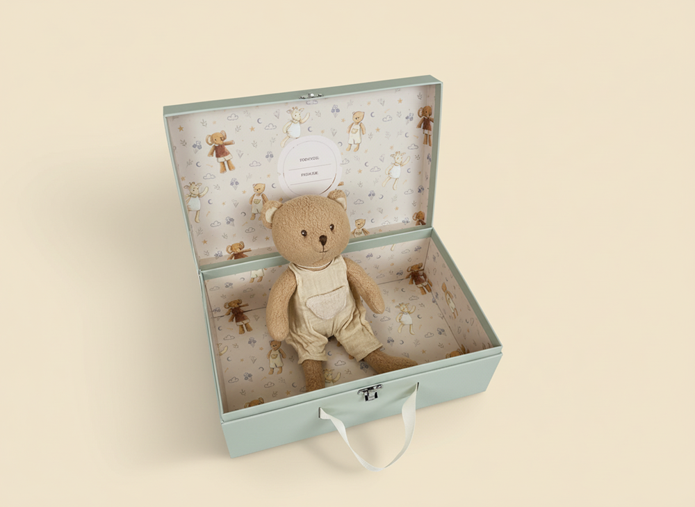 Coffret peluche Egmont Marcel l'ours