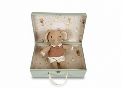 Coffret cadeau éléphant câlin le ollie.