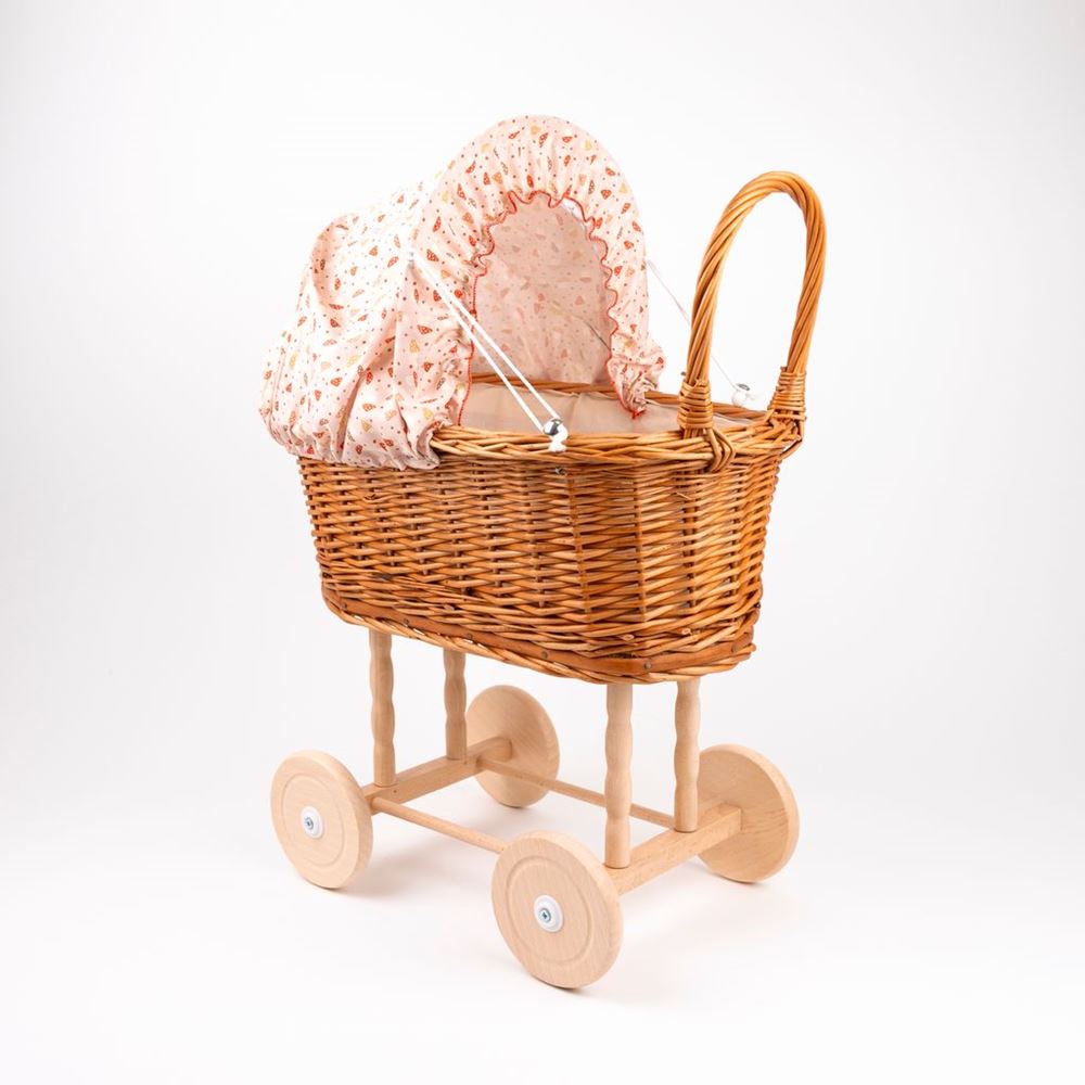 Landau de poupée Egmont avec mouvement champignon
