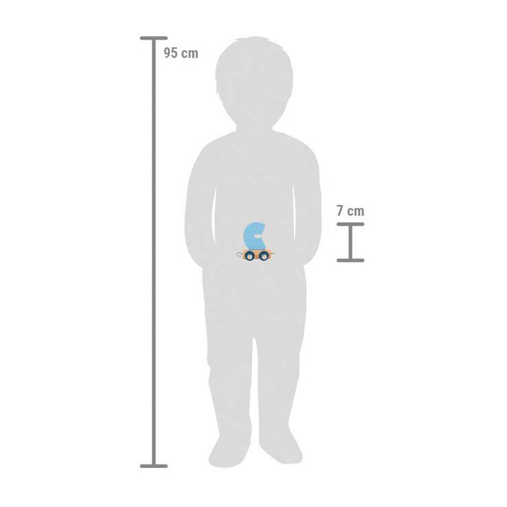 Police en bois à petit pied C