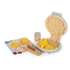 Small Foot Wooden Waffle Iron Play Set, 10dlg.