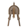 Petit pied - Horse en bois gris