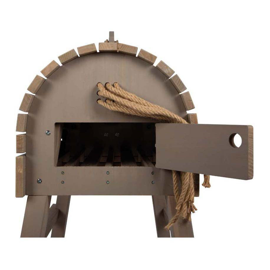 Petit pied - Horse en bois gris