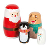 Petit pied - poupées de Noël matryoshka