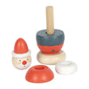 Small foot - Tour à empiler Noël et hiver, 9 pièces