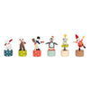 Petit pied - Afficher les figures de danse de Noël et d'hiver, 12e.