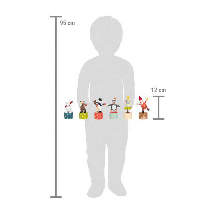 Petit pied - Afficher les figures de danse de Noël et d'hiver, 12e.