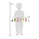 Petit pied - Afficher les figures de danse de Noël et d'hiver, 12e. - afbeelding 3