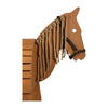 Petit pied - marron en bois