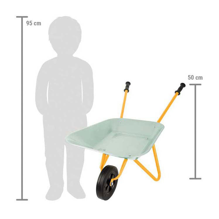 Petit pied - brouette minuscule jardin