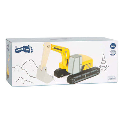 Petit pied - excavateur en bois