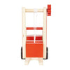 Petit pied - chariot élévateur en bois avec palette