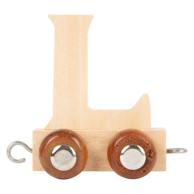 Petit pied - police en bois - L - 12 pièces