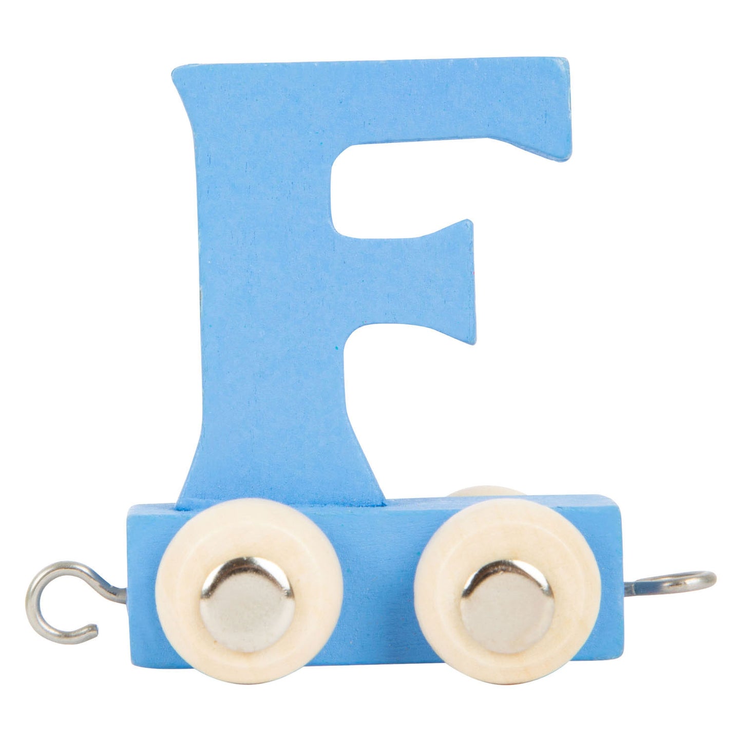 Petit pied - Bleu en bois en bois - F - 12 pièces