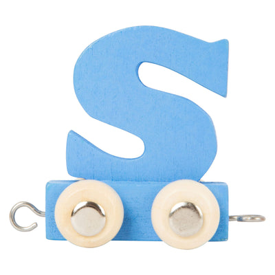 Petit pied - Bleu en bois en bois - S - 12 pièces