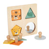 Small foot - puzzle montessori formes en bois fsc