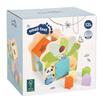 Small foot - trieur de formes en bois jungle friends fsc