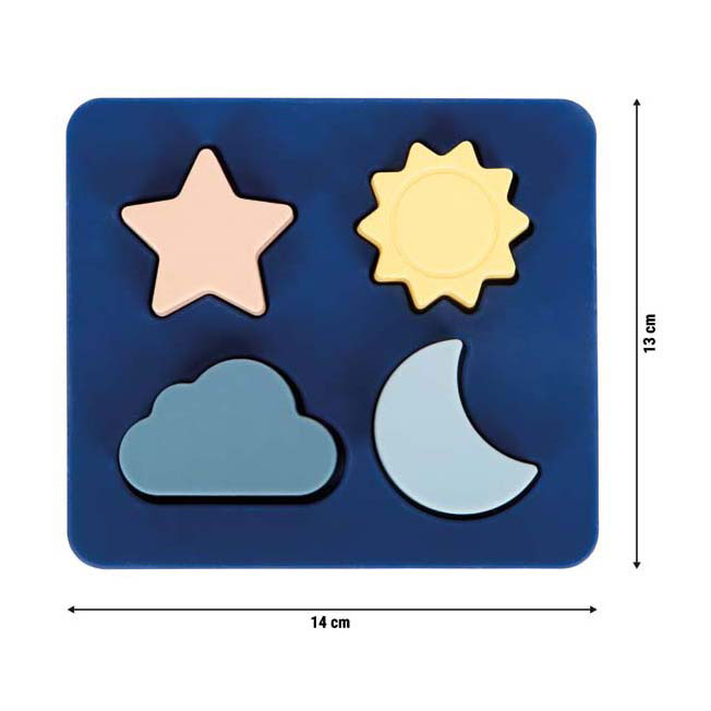 Petit pied - puzzle en silicone