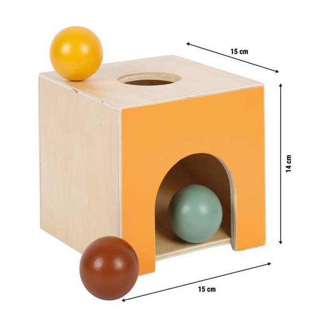 Small foot - boîte en bois Montessori en marbre fsc