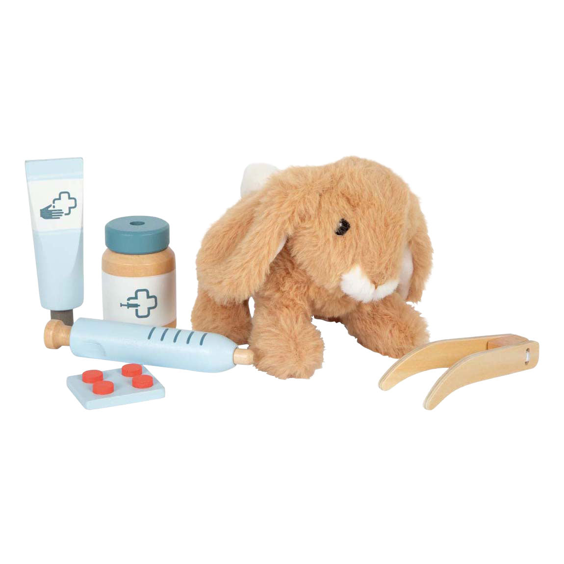 Small foot - sac vétérinaire avec lapin en peluche
