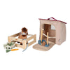 Small foot - set de jeu pour chevaux avec écurie et accessoires dans un sac