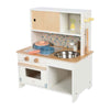 Small foot - Cuisine de jeu compacte en bois et terrazzo