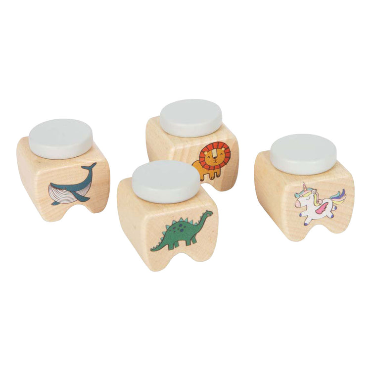 Small foot - boîtes à dents de bébé en bois - 4 pcs.