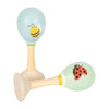 Small foot - maracas en bois tiny friends - 2 pcs.