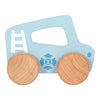 Small foot - voiture pousseuse en bois bleue