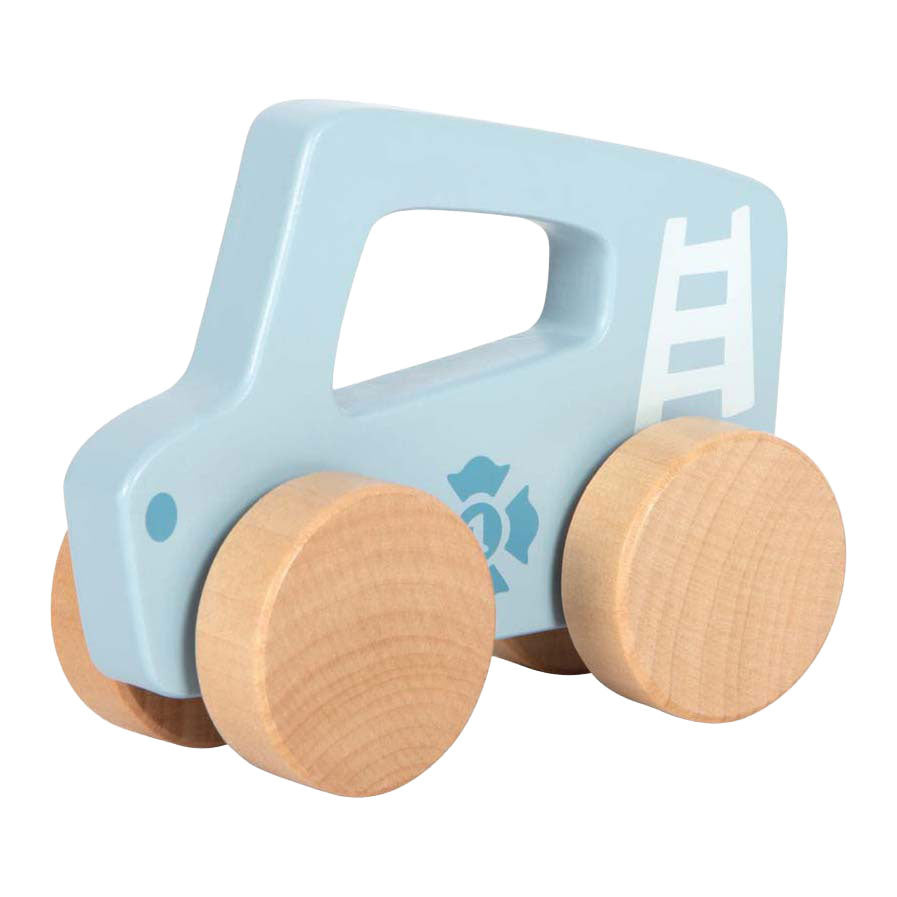 Small foot - voiture pousseuse en bois bleue