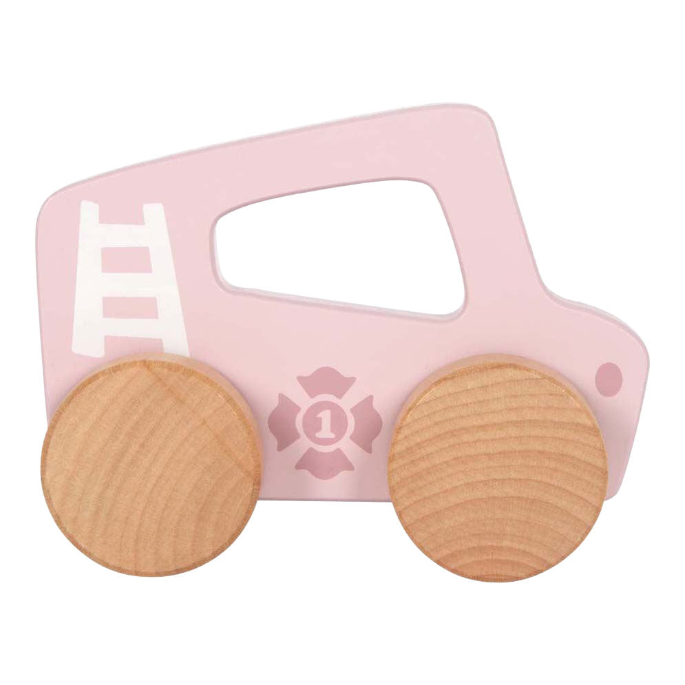Small foot - voiture pousseuse en bois rose