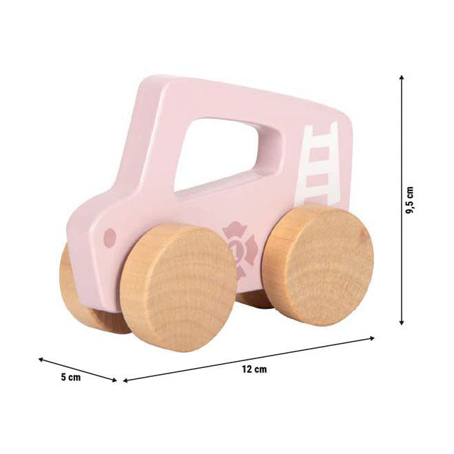 Small foot - voiture pousseuse en bois rose